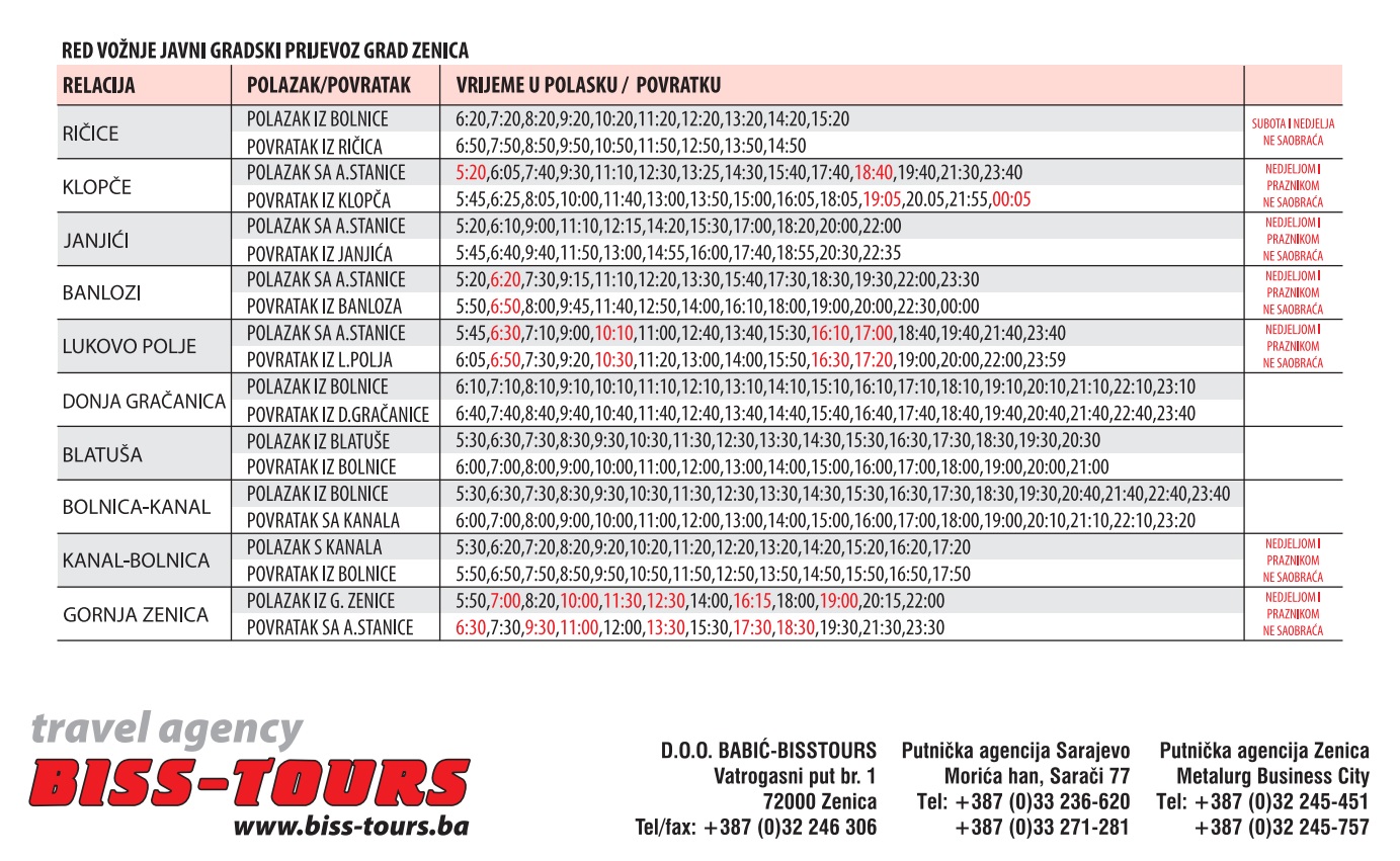 biss tours zenica graz